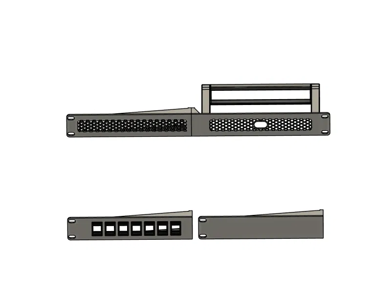 Giá đỡ Unifi UCG-Fiber cho Tủ Rack 19 inch - Image 2