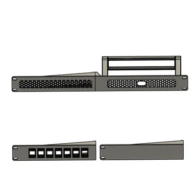 Giá đỡ Unifi UCG-Fiber cho Tủ Rack 19 inch