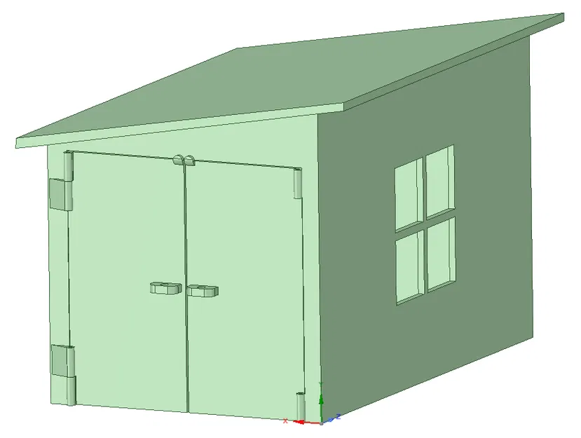 Garaz-Garage - Ga-ra cho xe hơi nhỏ - Image 1