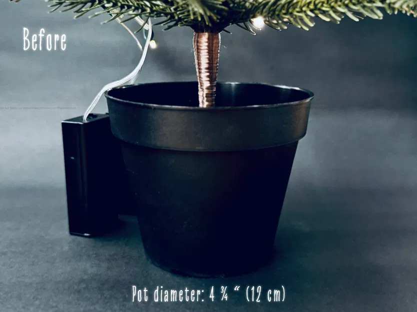 Chậu Cây Thông Noel Giả IKEA VINTERFINT Tối Giản - Image 3