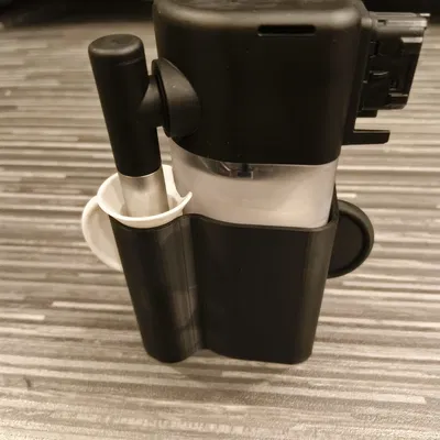 Giá đỡ tủ lạnh Delonghi Magnifica Evo có khay hứng sữa