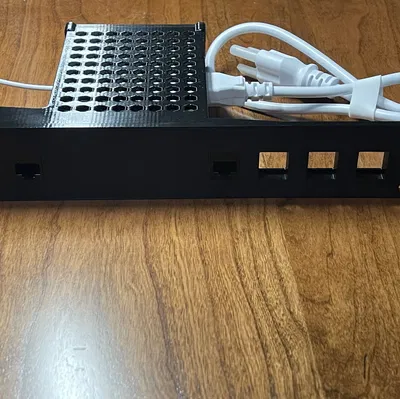 Giá đỡ rack 1U 19" UCG-Fiber cho Keystone và Nguồn