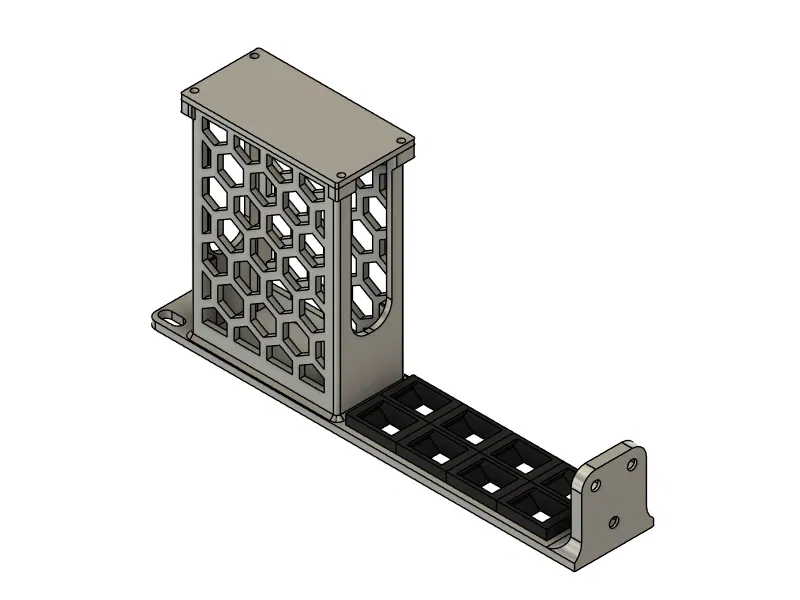Giá đỡ Rack 19 inch cho Unifi Fiber PSU + Unifi Flex Mini - Image 1