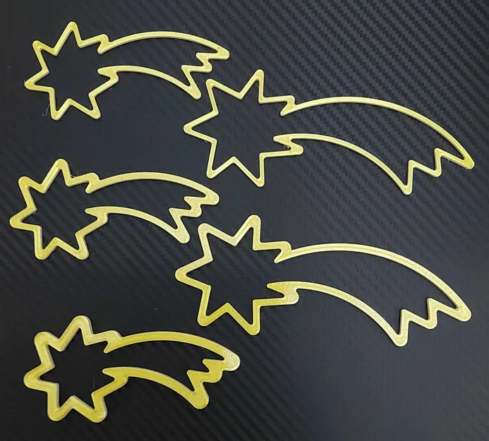 Sao Chổi Giáng Sinh - Mô Hình 3D - Image 4