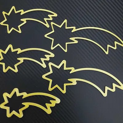 Sao Chổi Giáng Sinh - Mô Hình 3D