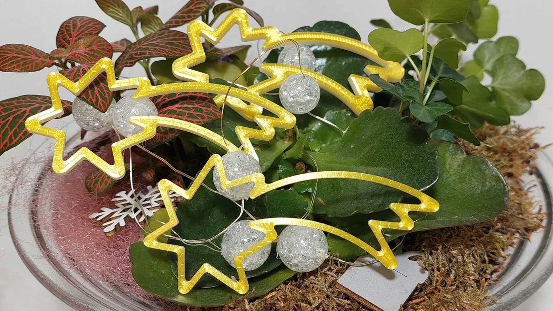 Sao Chổi Giáng Sinh - Mô Hình 3D - Image 5