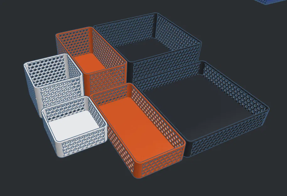 Hộp có họa tiết lục giác - Image 6