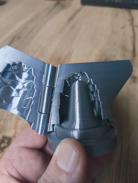 Khuôn mở đôi làm tổ ong (hình nón thông) – Cải tiến, côn, dễ lấy bánh - Image 2