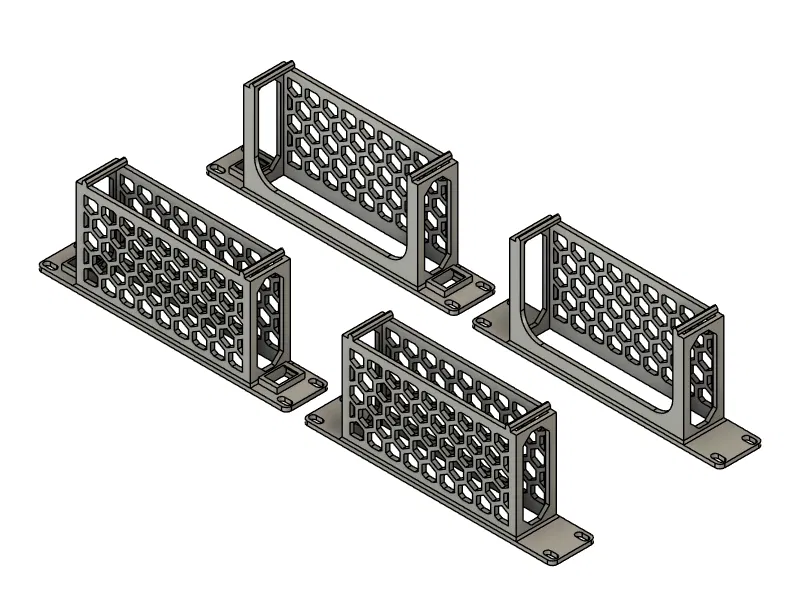 Giá Đỡ Rack Mount 10 inch cho Ugreen Poe Switch CM741 - Image 1