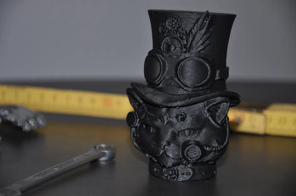 Mèo Máy Phong Cách Steampunk Độc Đáo - Image 2