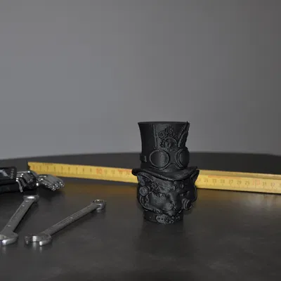 Mèo Máy Phong Cách Steampunk Độc Đáo