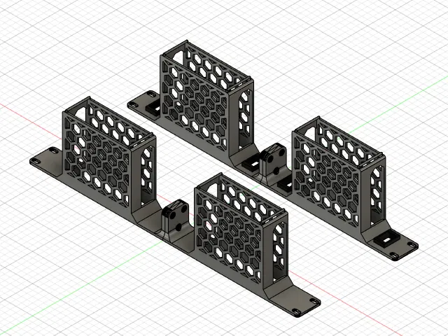 Giá đỡ Rackmount 19 inch cho Geekom AX8 Pro - Image 1