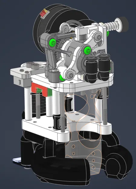 Vzbot Toolhead - Khung đầu in tùy chỉnh cho Chube, Beacon, Sherpa - Image 4