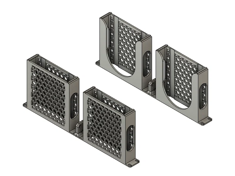 Giá đỡ Rack Mount 19-inch cho Lenovo ThinkCentre Tiny M900 - Image 1