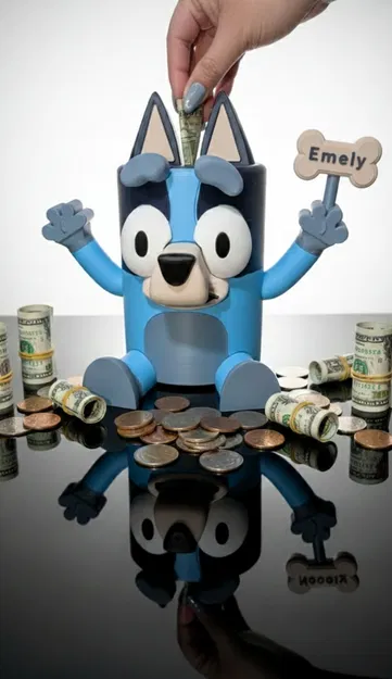 Heo Đất Bluey Nhiều Mảnh (Không Cần AMS) - Image 1