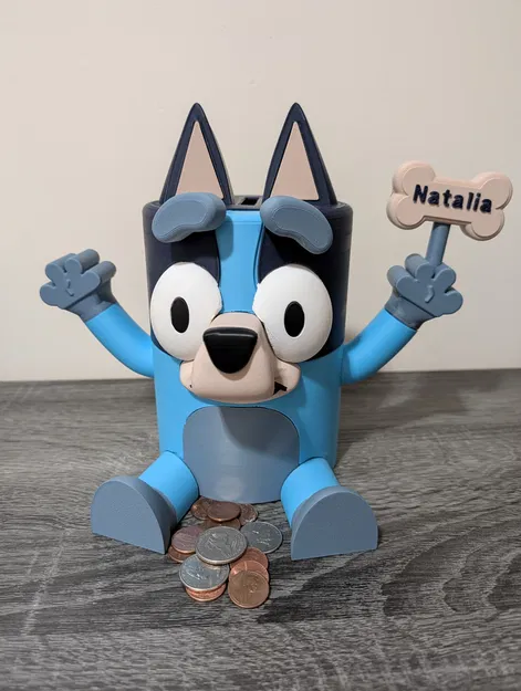 Heo Đất Bluey Nhiều Mảnh (Không Cần AMS) - Image 3