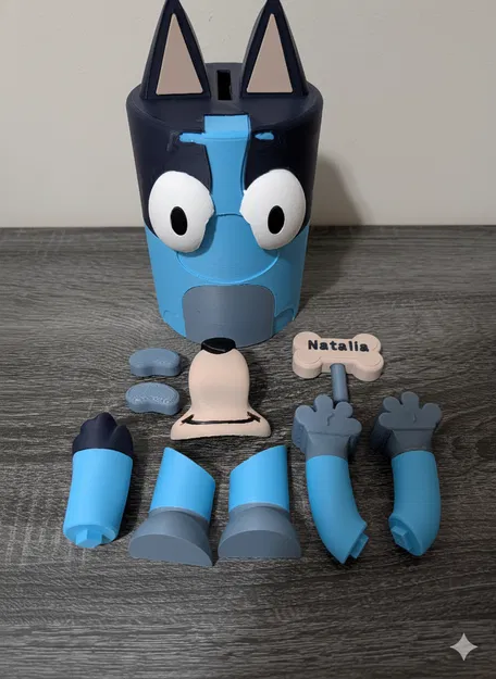 Heo Đất Bluey Nhiều Mảnh (Không Cần AMS) - Image 4