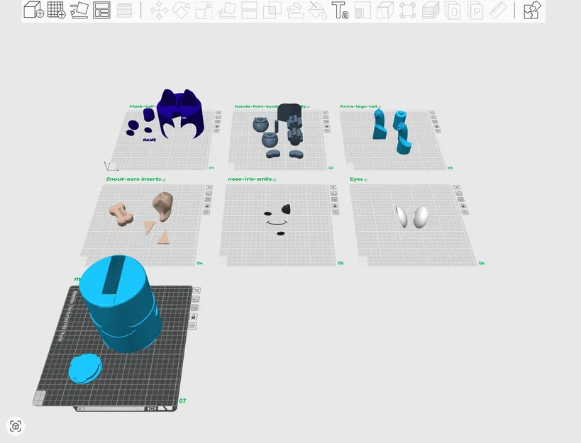 Heo Đất Bluey Nhiều Mảnh (Không Cần AMS) - Image 11