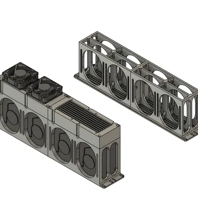 Giá Đỡ Rack 19 Inch Cho 8 Ổ Cứng 3.5