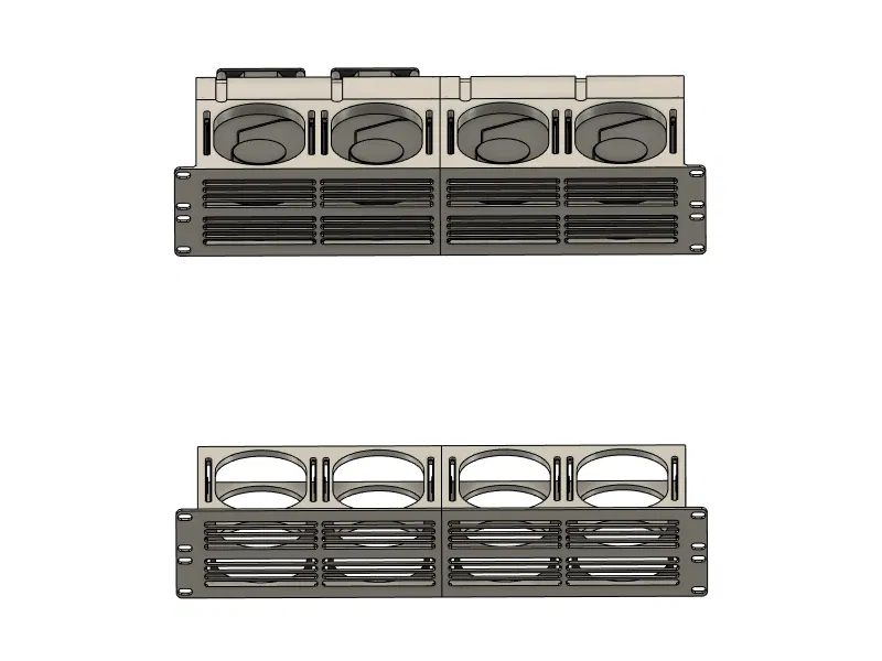 Giá Đỡ Rack 19 Inch Cho 8 Ổ Cứng 3.5 - Image 3