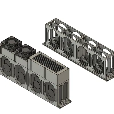 Giá Đỡ Rack 19 Inch Cho 8 Ổ Cứng 3.5