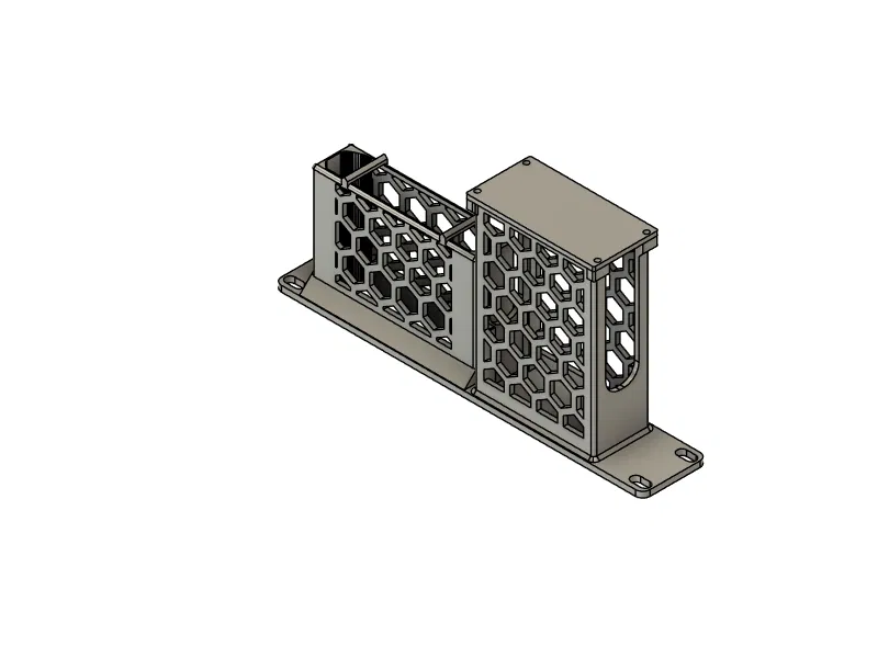 Giá đỡ Rack Mount 10 inch cho Unifi Fiber PSU + Flex Mini - Image 1