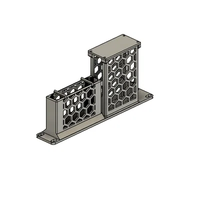 Giá đỡ Rack Mount 10 inch cho Unifi Fiber PSU + Flex Mini
