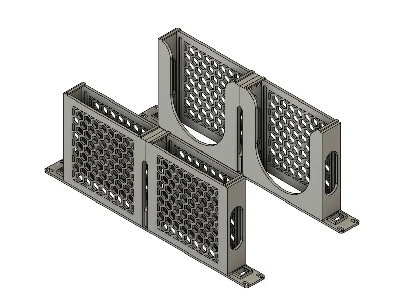 Giá đỡ rack 19 inch cho 2x Lenovo ThinkCentre Tiny M920q - Image 1