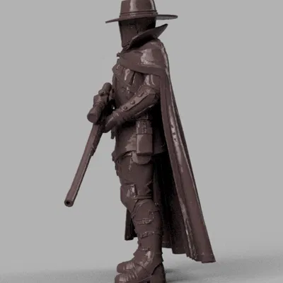 Mô hình Black Sniper