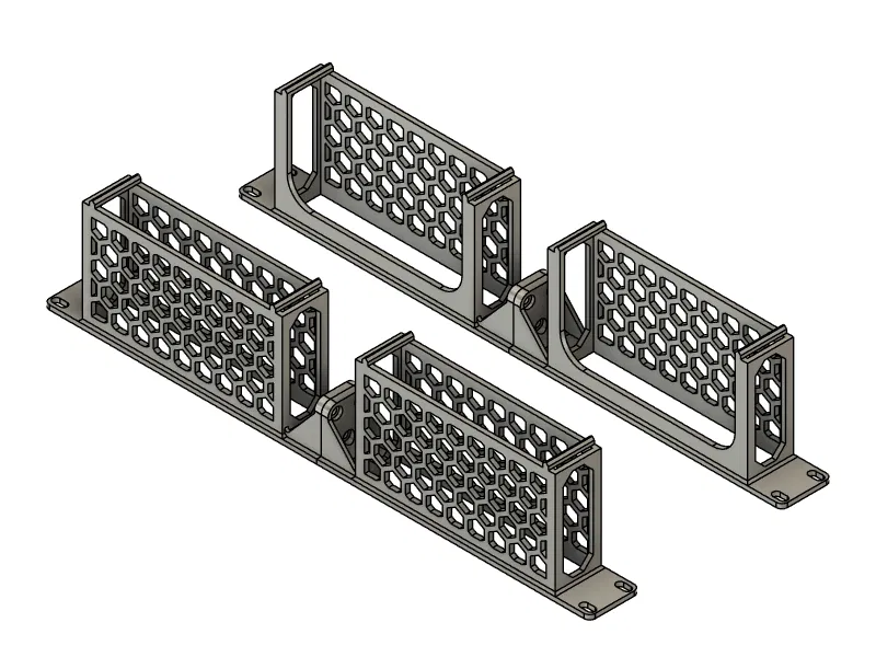 Giá đỡ rack 19 inch Ugreen Poe Switch CM741 - Image 1