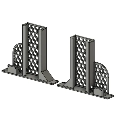 Giá đỡ Power Brick USW ULTRA 210W + JetKVM gắn rack 10 inch