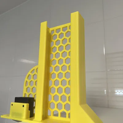 Giá đỡ Power Brick USW ULTRA 210W + JetKVM gắn rack 10 inch