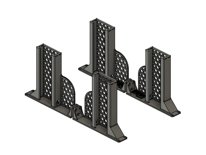 Giá đỡ rackmount 19 inch cho Unifi USW ULTRA 210W Power Brick - Image 1