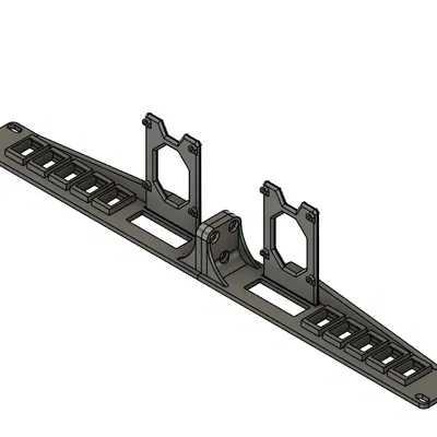 Giá đỡ rack 19 inch cho 2 Raspberry Pi + 10 keystone