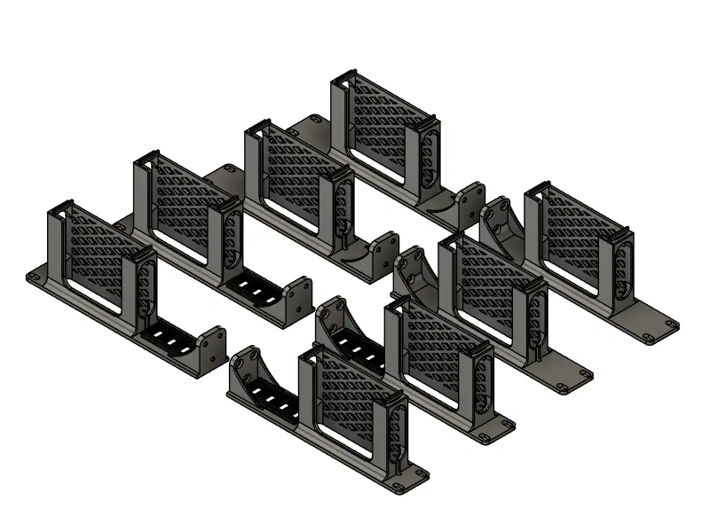 Giá Đỡ Rack 19 inch Cho Unifi USW-Flex-Mini 2.5G 5 - Image 1