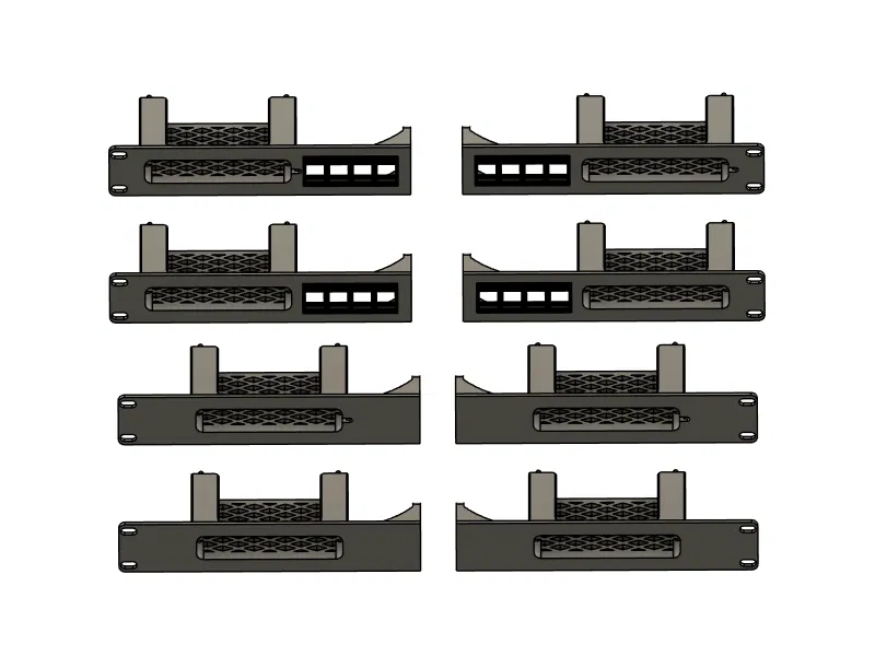 Giá Đỡ Rack 19 inch Cho Unifi USW-Flex-Mini 2.5G 5 - Image 2