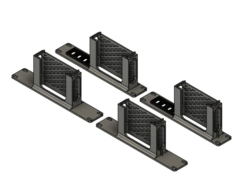 Giá Đỡ Rack 10-inch Cho Unifi USW-Flex-Mini 2.5G 5 - Image 1