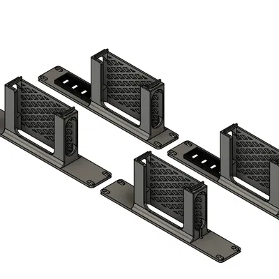 Giá Đỡ Rack 10-inch Cho Unifi USW-Flex-Mini 2.5G 5