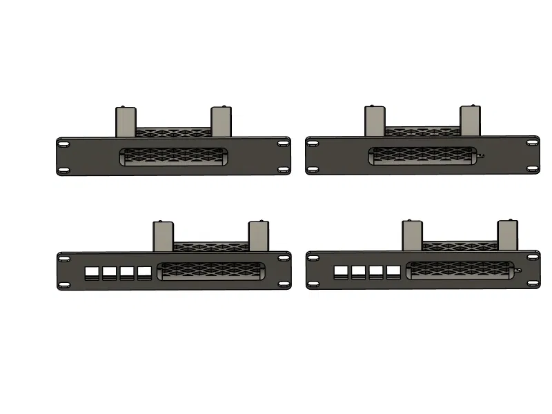 Giá Đỡ Rack 10-inch Cho Unifi USW-Flex-Mini 2.5G 5 - Image 2