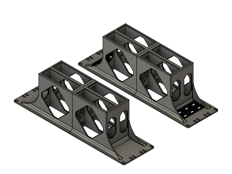 Giá đỡ Rack 19 inch cho 4 loa Sonos port - Image 1