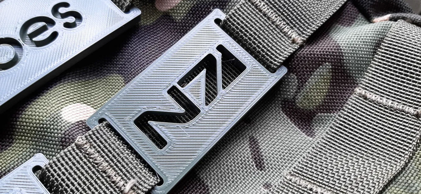 Thẻ Molle (Nhỏ) - Mass Effect N7 - Image 1