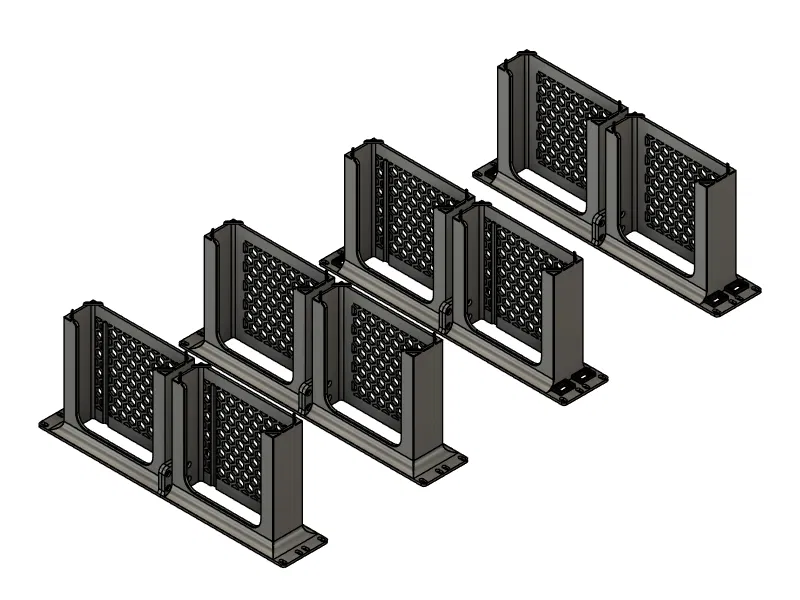 Giá đỡ Rack 19 inch cho Minisforum ms-01 - Image 1