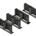 Giá đỡ Rack 19 inch cho Minisforum ms-01 - Thumbnail 1