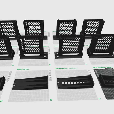 Giá đỡ Rack 19 inch cho Minisforum ms-01