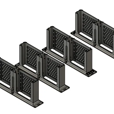 Giá đỡ rack 19 inch cho 2x Minisforum ms-01