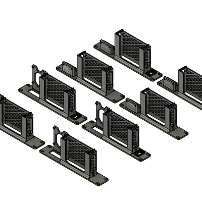Rackmount 10 inch cho Unifi USW-Flex-Mini 2.5G 5 + PI/JetKVM