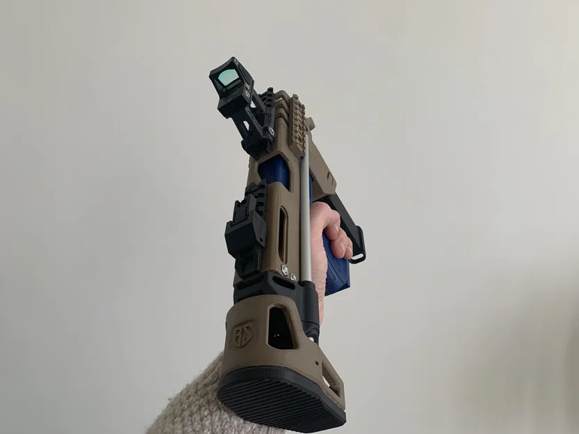 Bộ Báng Súng Carbine Airsoft cho Glock 17 Marui hoặc CYMA AEP - Image 4