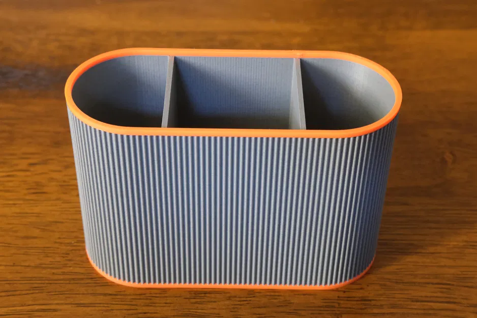 Cốc Đựng Bút Chì Đơn Giản Có Vân - Image 4