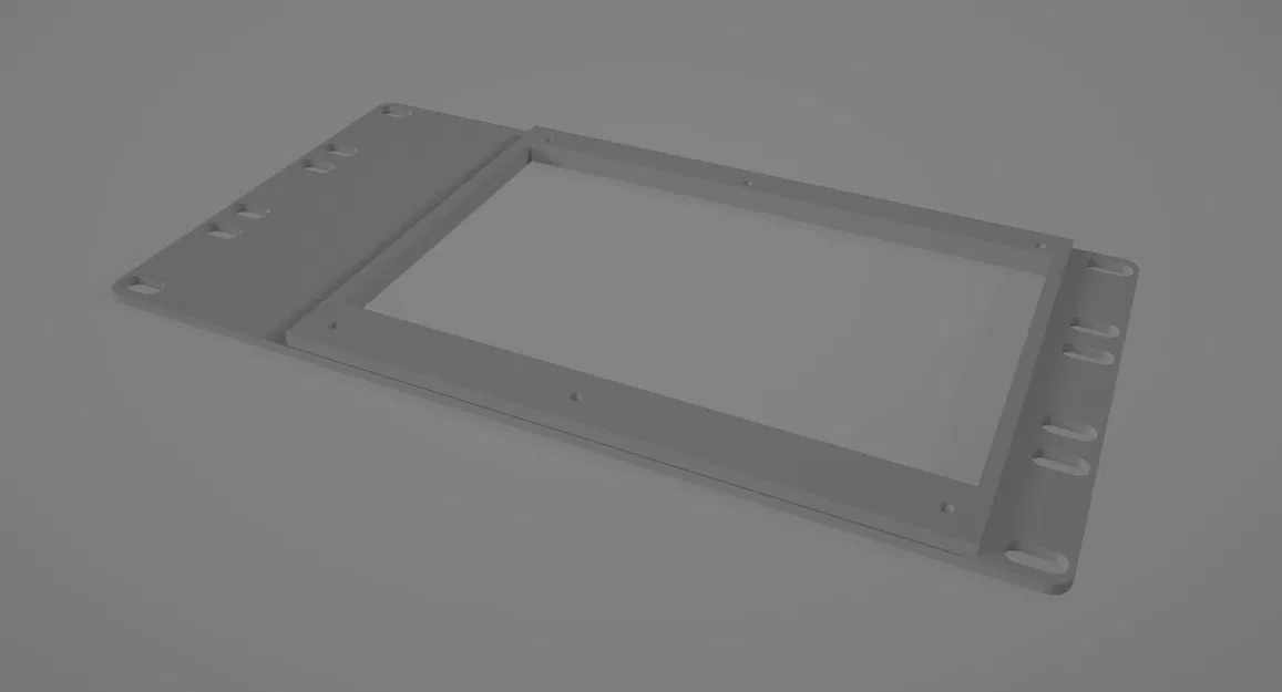 Khung Rack 10 inch cho màn hình cảm ứng 7 inch - Image 1