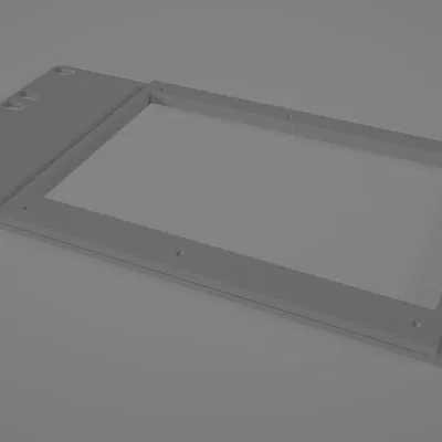 Khung Rack 10 inch cho màn hình cảm ứng 7 inch